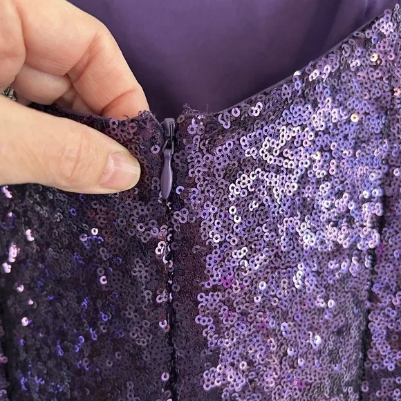 Lulus Sequin Mini Dress. NWT. Size: Medium - Picture 3 of 5